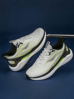 Redtape Sports Shoes for Men in White and Black | Athleisure Shoes