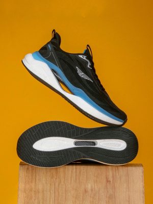 Redtape Athleisure Sport's Shoes for Men| Black-Blue